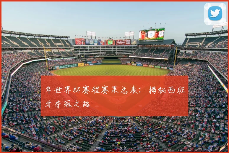 年世界杯赛程赛果总表：揭秘西班牙夺冠之路